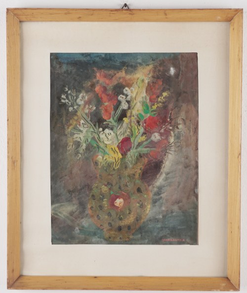 Giandante X (Mediolan 1899 – Mediolan 1984) – Wazon z kwiatami, 1951, Giandante X