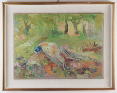 Alfredo Mantica (Senago 1903 – Broni 1996) – „Bażant”, 1972, Alfredo Mantica