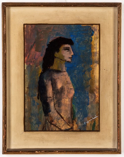 Ugo Capocchini (Barberino Val d'Elsa 1901 – Florencja 1980) – Postać kobieca, 1951, Ugo Capocchini