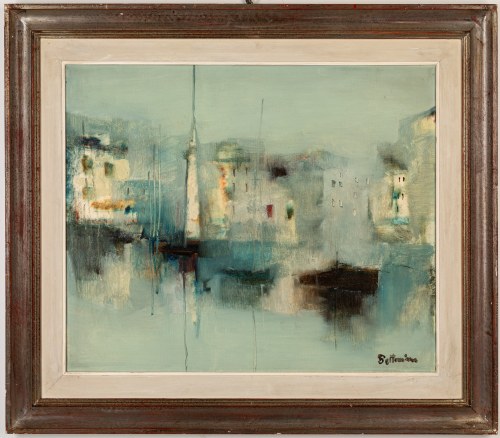 Lido Bettarini (Sesto Fiorentino 1927 – Vallauris 2019) – Dock, 1970, Lido Bettarini