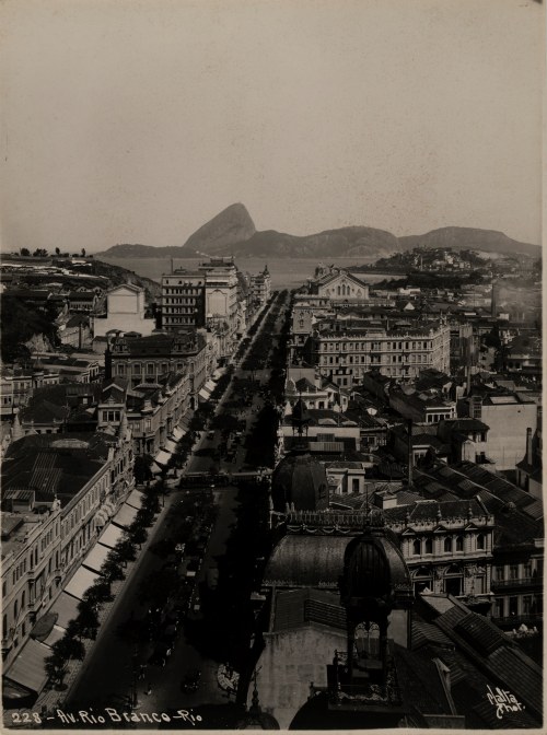 Augusto Malta (1864–1957) – Aleja Rio Branco – Rio, lata 20. XX wieku, Augusto Malta