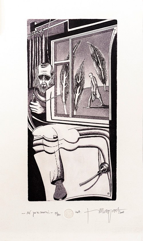 W pracowni, 2008, Jerzy Waygart
