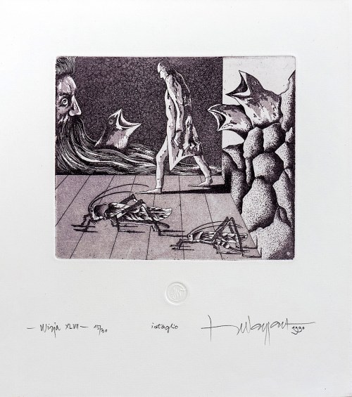 Wizja XLVII, 1990, Jerzy Waygart