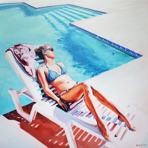 Madame Ev 01 z cyklu Swimming Pool, 2019, Rafał Knop