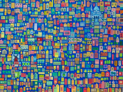 Paris – Montmartre z cyklu Miasta, 2019 r., Cezar Walczak