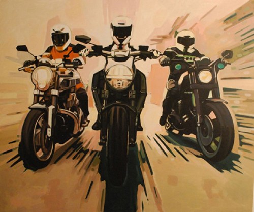 3 jeźdźców, 2013, Delfina Olkowicz