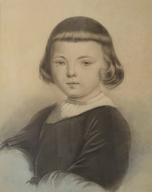 Portret dziecka, 1857, Jadwiga Krasińska