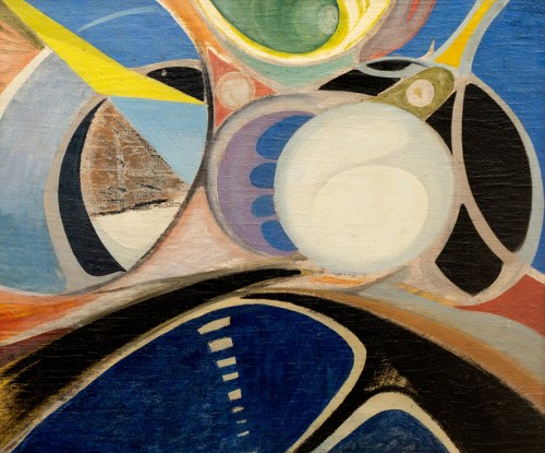 Kompozycja abstrakcyjna II, 1958, Jan Ziemski