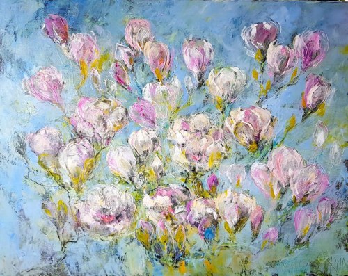 Magnolia 1, 2019 r., Kinga Chromy