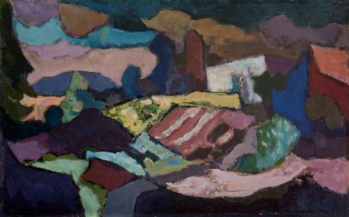 Biały dom na wzgórzu, 1958, Kazimierz Podsadecki