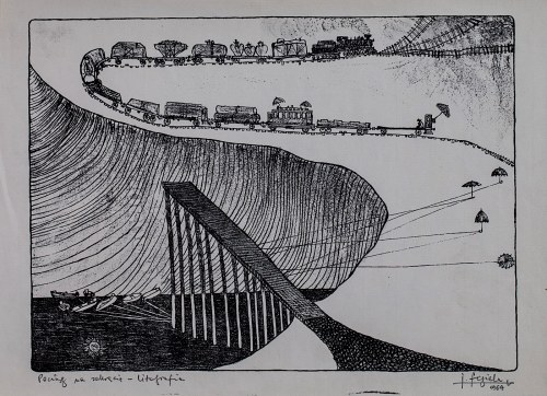 Pociąg na zakręcie, 1964, Józef Figiela