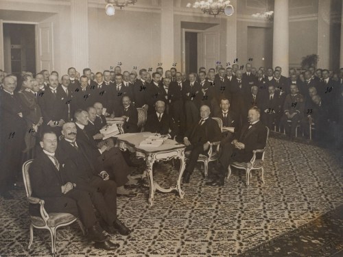 24 X 1921, Zawarcie Umowy Między Polską W Wolnym Miastem Gdańsk