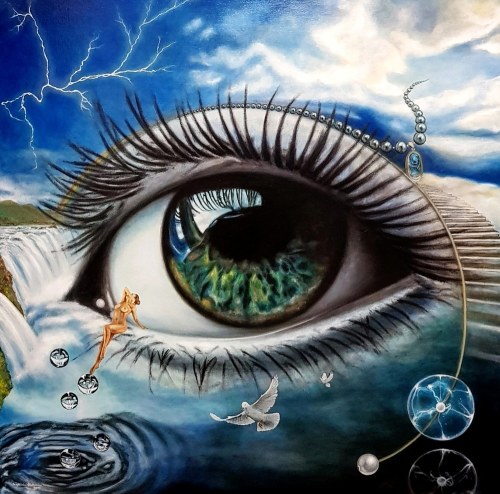 Spojrzenie, 2019, Monika Krzymińska-Śluborska