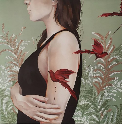 Odlot czerwonych ptaków, 2019, Milena Brudkowska