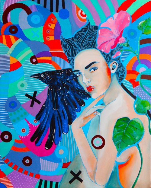 Ona i Kruk, 2018, Marcin Painta