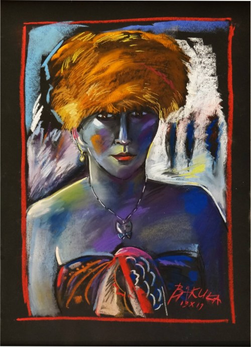 Autoportret, 2019, Hanna Bakuła
