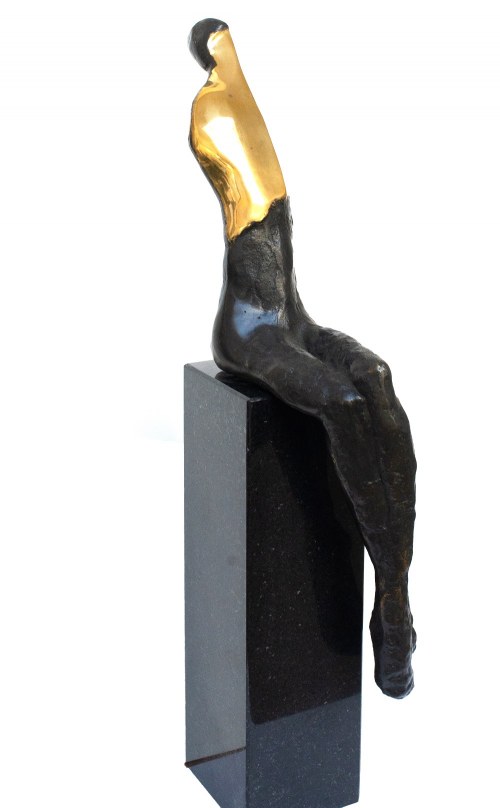 Akt siedzący, 2016, Michał Kubiak