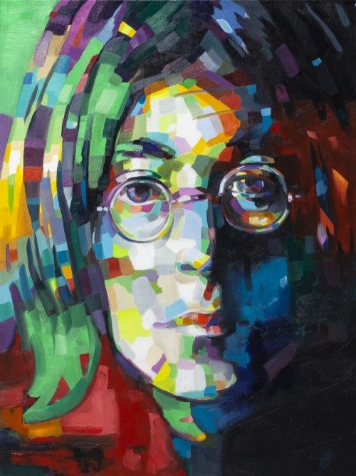 Lennon Abstract, 2019, Monika Łakomska