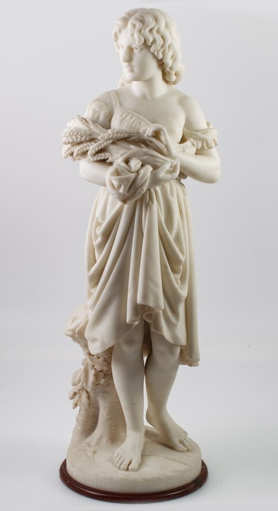 Antonio Giovanni LANZIROTTI, DZIEWCZYNA Z KŁOSAMI Aukcja