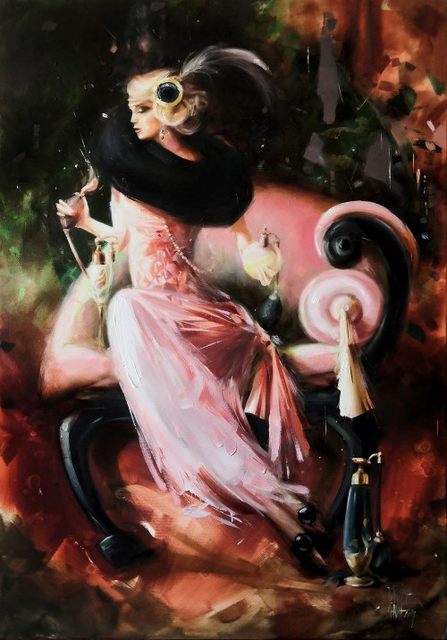 Zofia i bergamotka, 2019, Karina Jaźwińska