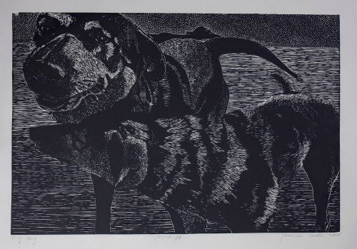 Trzy psy, 2018, Mariusz Lipski