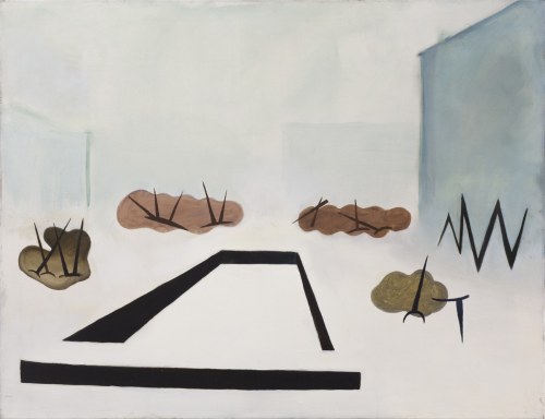 Downtown winter (National Museum Warsaw), 2018, Kacper Woźny