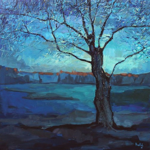 Niebieski, 2018 r., Olena Horhol