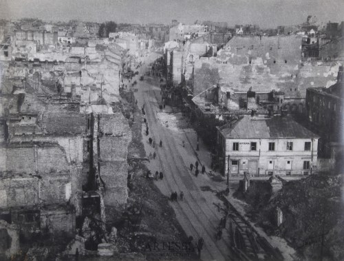 Widok Warszawy, Jan Bułhak