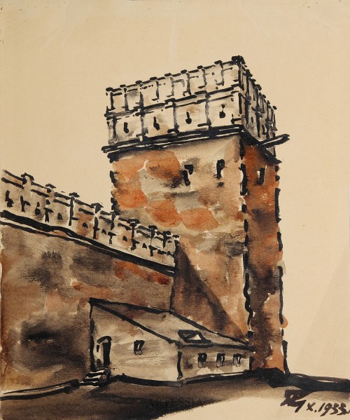 Fragment fortyfikacji, 1933, Tomasz Kornacki