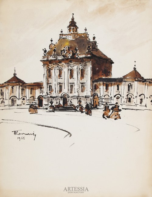 Pałac barokowy , 1965, Tomasz Kornacki