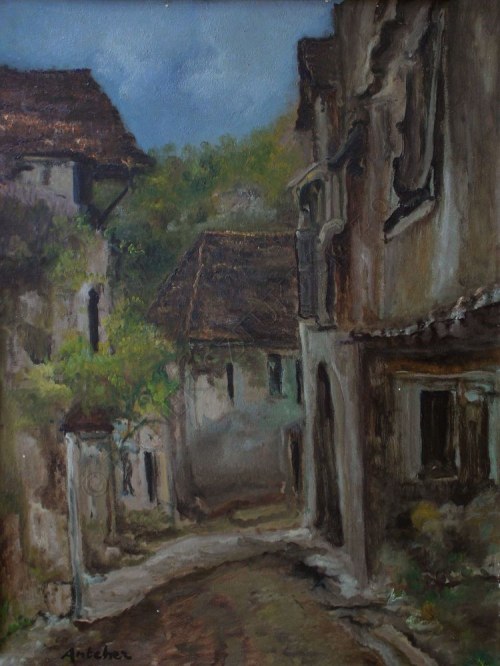 Ulica w miasteczku, Isaac Antcher