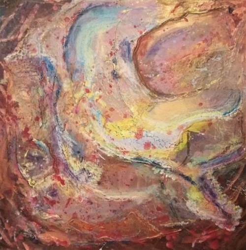 Kosmiczna impresja III-Impresja z Marsa, 2018, Anna Piórek