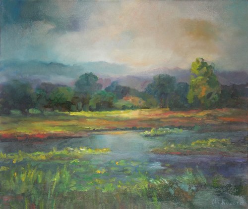 Łąki nad Nidą, 2019, Andrzej Kozera