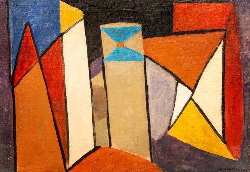 Odjeżdżający okręt, 1948, Marek Włodarski