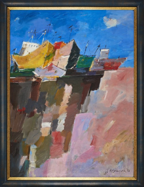 W porcie, 1996, Józef Krzempek