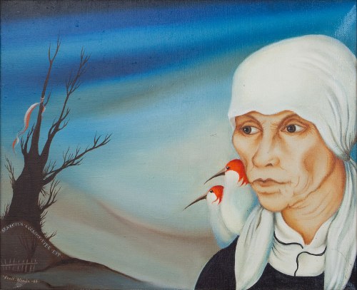 Bez tytułu, 1989, Wanda Zalewska-Macedońska