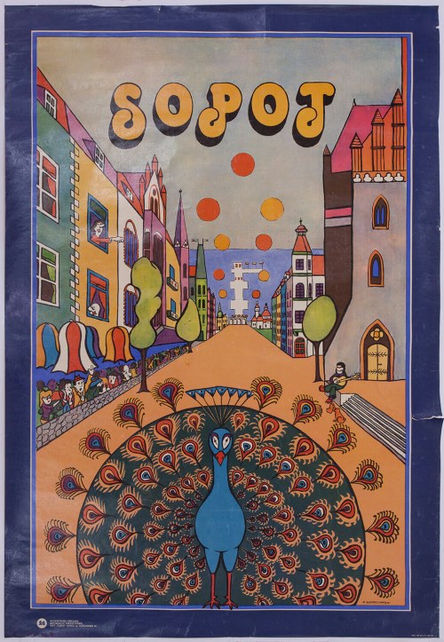 Plakat - Sopot, Maciej Szemelowski