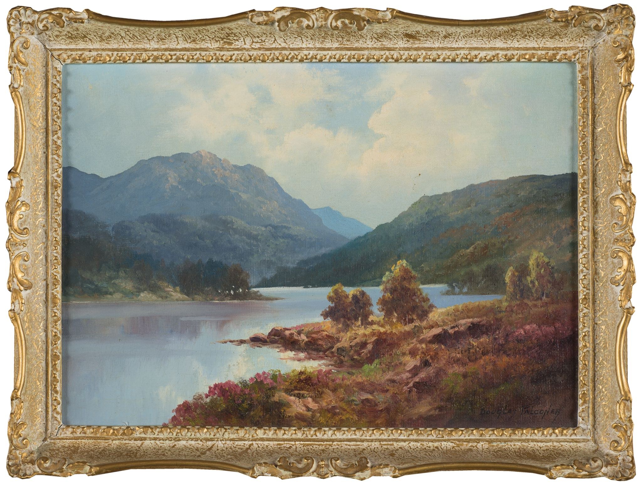 Douglas Falconer, PEJZAŻ GÓRSKI Aukcja / Licytacja online