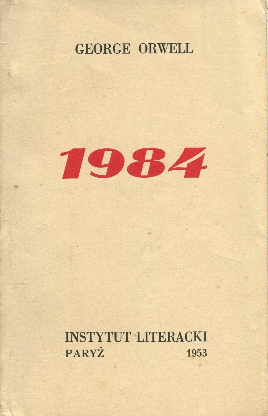 ORWELL George 1984   214775 1b 