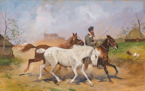 Żydowski handlarz końmi, Juliusz Holzmüller