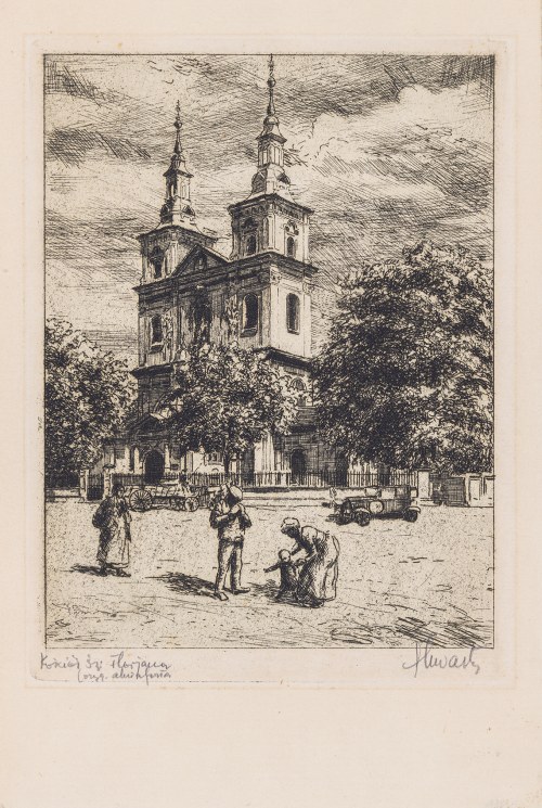 Kociół w. Floriana w Krakowie, lata 30. XX w., Stanisław Szwarc