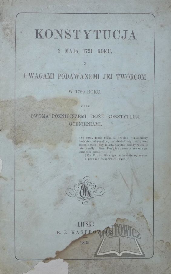 Konstytucja 3 Maja 1791 Roku 7179