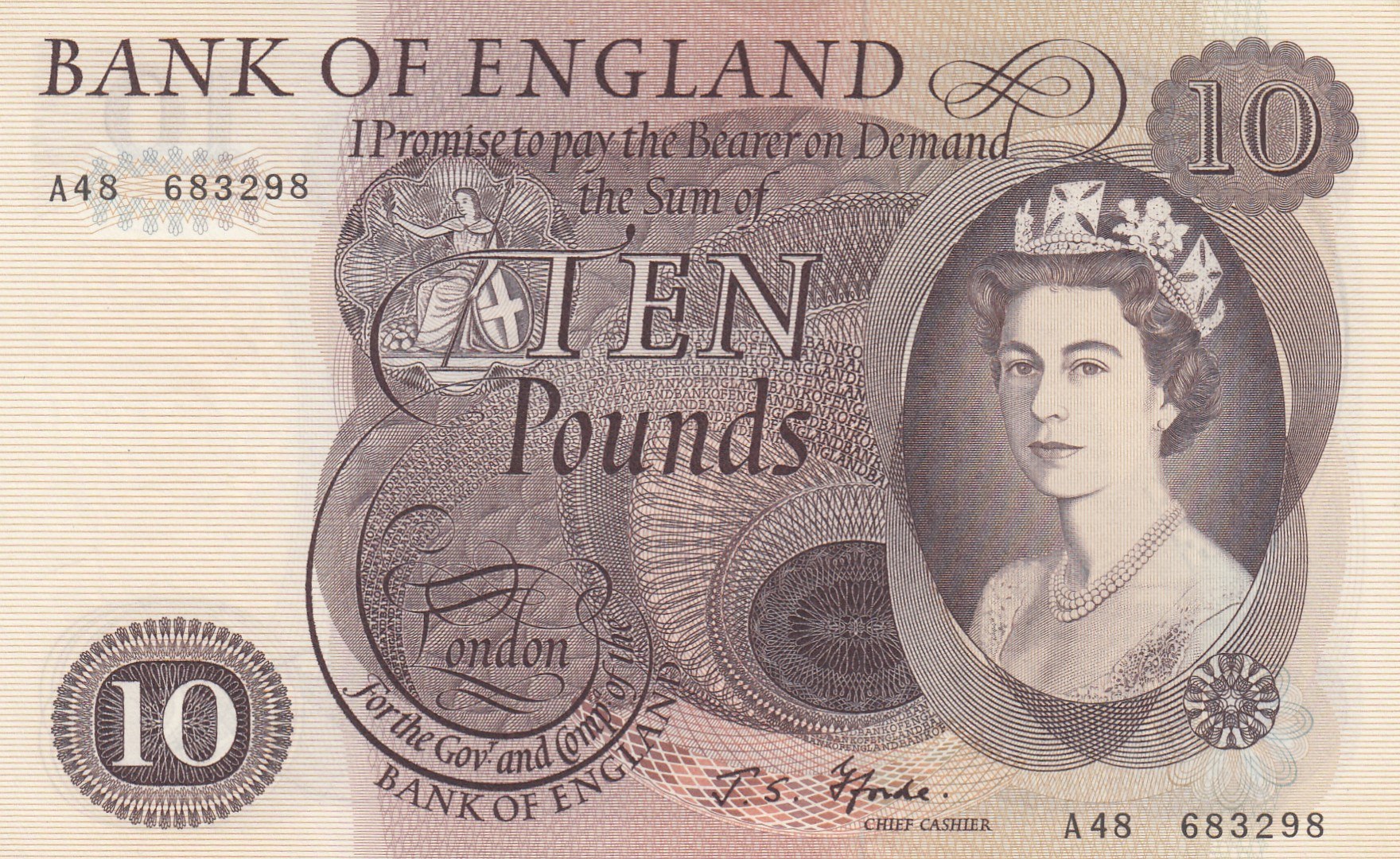 19 фунтов в рублях. 10 Фунтов Великобритании. Банкноты Великобритании 10 фунтов. Фунты стерлингов 19 века банкноты. 10 Фунтовая купюра Британская.
