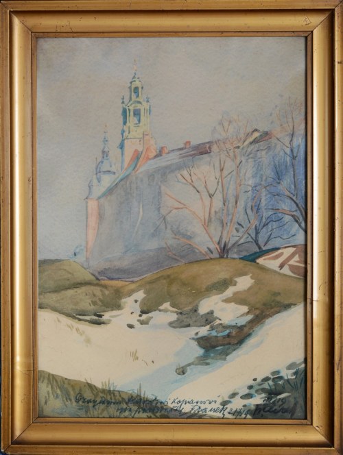 "Wawel zimą", Franciszek Turek