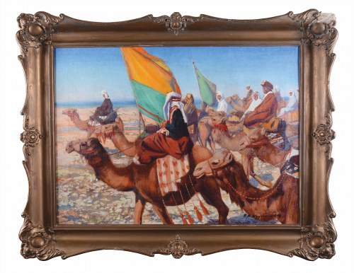 "Na pustyni", Feliks Kazimierz Wygrzywalski