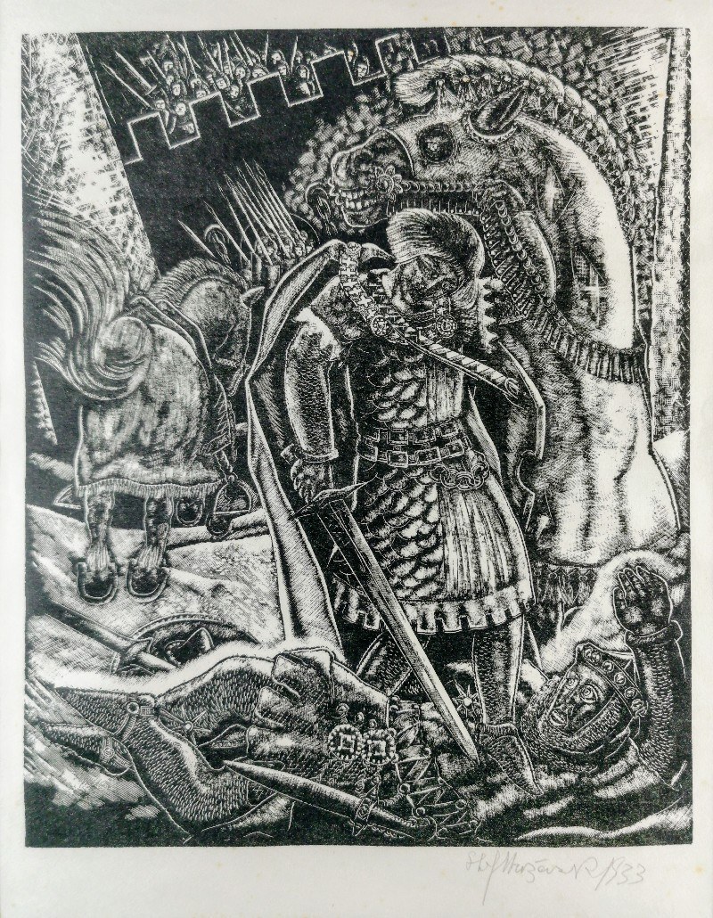 Stefan MROŻEWSKI (1894-1975), Parsifal tryumfujący nad ...