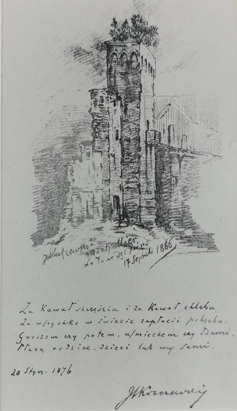 La Tour des Pins (Wieża Sosen), Józef Ignacy Kraszewski