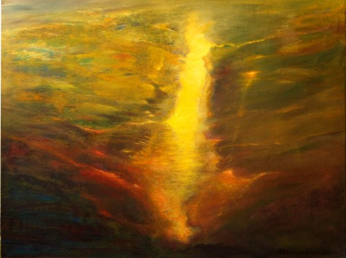 Światło, 2017, Barbara Bielecka-Woźniczko