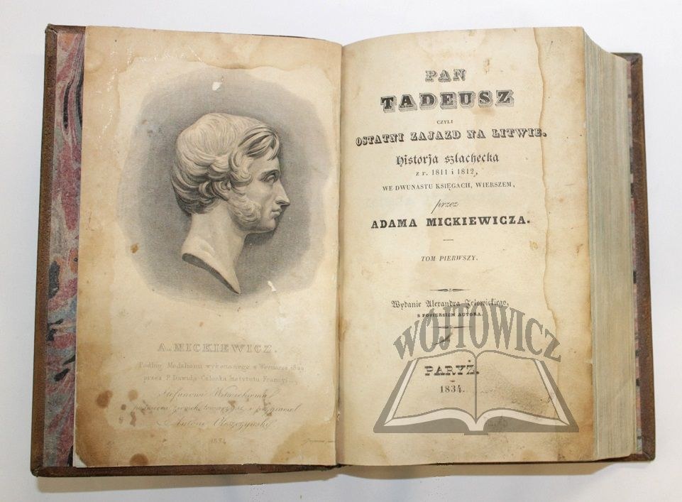 Pan Tadeusz Księga 4 Streszczenie Krótkie MICKIEWICZ Adam, Pan Tadeusz czyli ostatni zajazd na Litwie. Historja