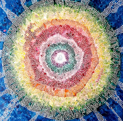 Pola morficzne - miłość, 2018, Jacek Dittwald